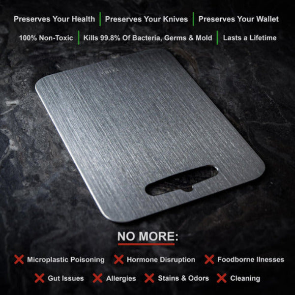 Timcu™ Pure titanium chopping board